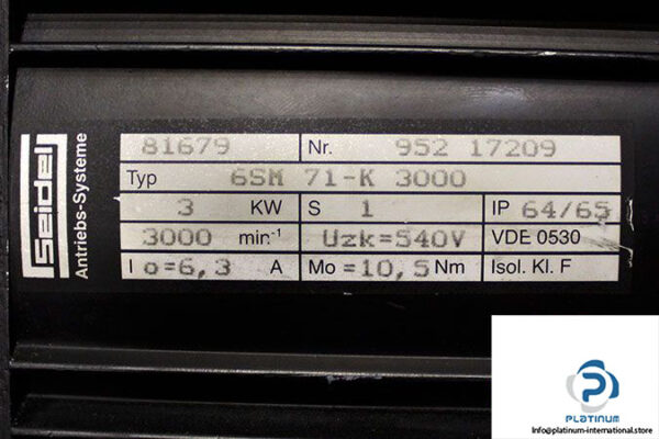 kollmorgen-seibel-6sm-71-k-3000-synchronous-servo-motor-2