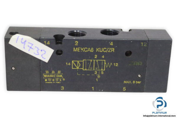 waircom-MEKCA8-KUC_ZR-single-solenoid-valve-without-coil-(used)-1