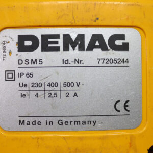 demag-DSM5-electric-hoist-used-2