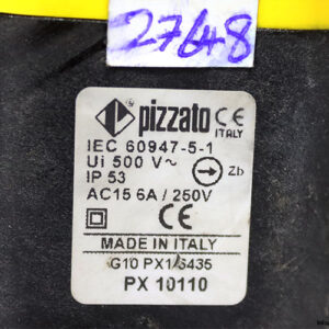 pizzato-PX-10110-single-foot-switch-used-2