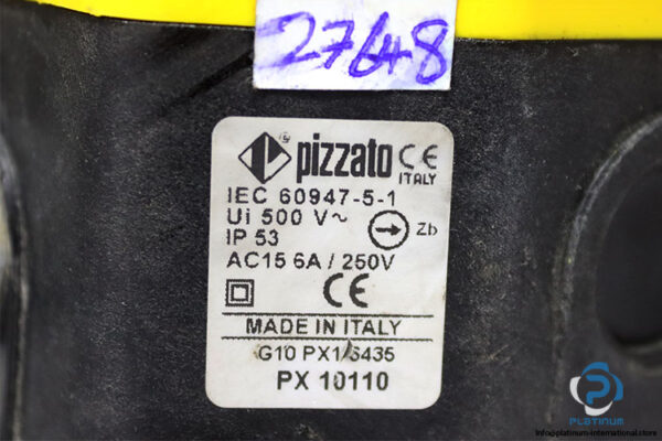 pizzato-PX-10110-single-foot-switch-used-2