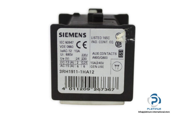 siemens-3RH1911-1HA12-auxiliary-switch-block-used-1