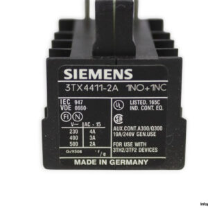 siemens-3TX4-411-2A-auxiliary-contact-block-new-2