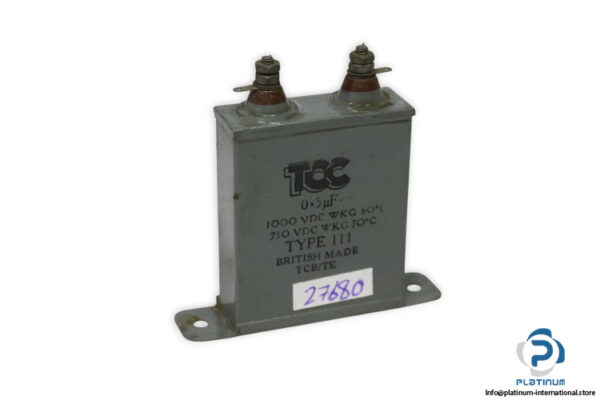 tcc-111-capacitor-used