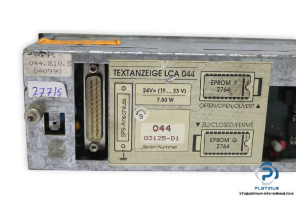 systeme-lauer-LCA-044-text-display-used-1