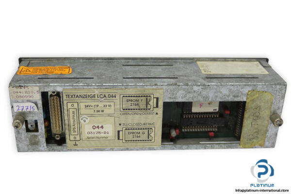 systeme-lauer-LCA-044-text-display-used-2