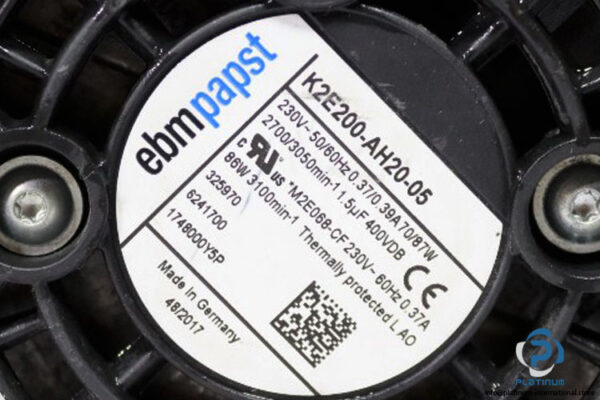 ebmpapst-K2E200-AH20-05-axial-fan-used-1