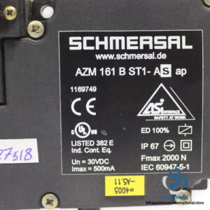 schmersal-AZM-161-B-ST1-AS-AP-solenoid-interlock-(new)-2