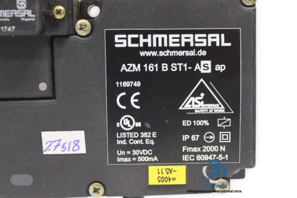 schmersal-AZM-161-B-ST1-AS-AP-solenoid-interlock-(new)-2