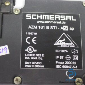 schmersal-AZM-161-B-ST1-AS-AP-solenoid-interlock-(used)-2