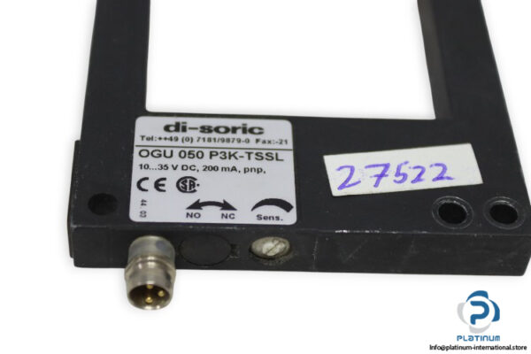 di-soric-OGU-050-P3K-TSSL-fork-light-barrier-(new)-1