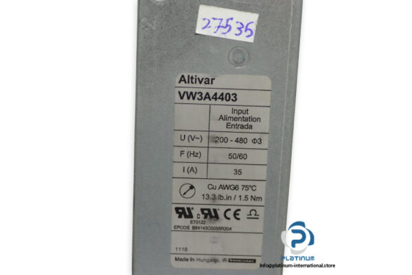 schneider-VW3A4403-emc-filter-(used)-1