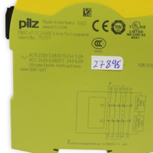 pilz-PNOZ-S7.2-C-24VDC-4-N_O-1-N_C-EXPAND-contact-expansion-module-(new)-2