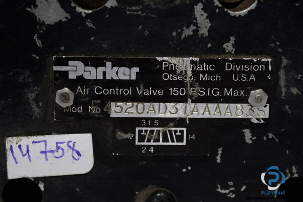 parker-E4520AD31AAAA83S-air-control-valve-(used)-1