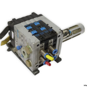festo-18200-valve-manifold-with-4-valves-(used)