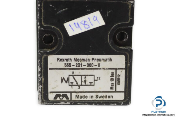 rexroth-mecman-565-251-000-0-pneumatic-directional-control-valve-(used)-1