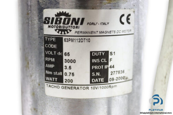siboni-63PM112DT10-permanent-magnets-dc-motor-used-2