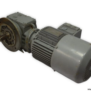 sew-SF57-DT90L4_BMG_MM15-helical-worm-gearmotor-used