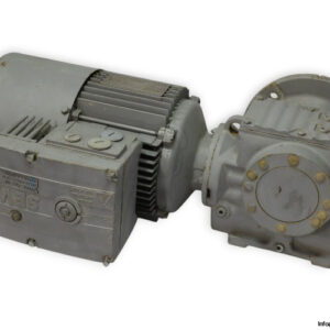 sew-SF57-DT90L4_BMG_MM15-helical-worm-gearmotor-used-1