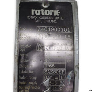 rotork-IQ12F10A-electrical-actuator-used-1