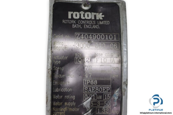 rotork-IQ12F10A-electrical-actuator-used-1