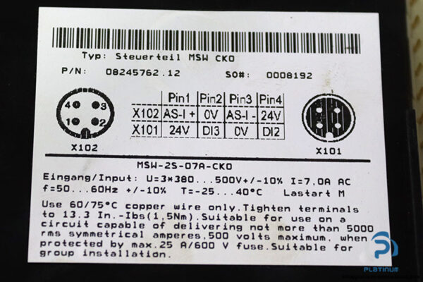 sew-SF37-DT80K4_TF_MSW_CK0_RR2A-helical-worm-gearmotor-used-3