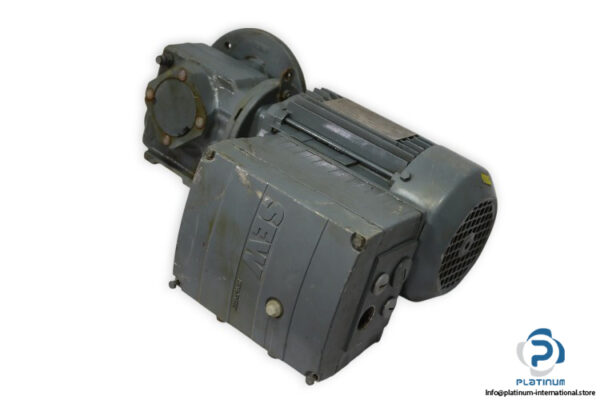 sew-SF37-DT80K4_TF_MSW_CK0_RR2A-helical-worm-gearmotor-used-5