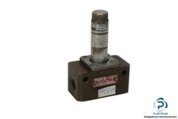 herion-21-023-direct-solenoid-actuated-poppet-valve-used
