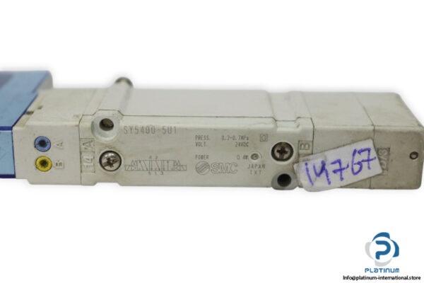 smc-SY5400-5U1-solenoid-valve-used-1