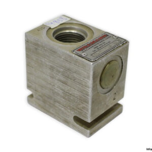 willmann-2LH-10A-B03-2-way-valve-body-used