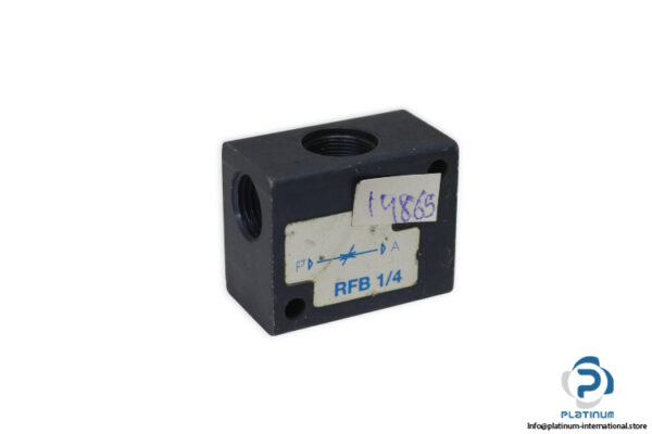 RFB-1_4-directional-flow-regulator-used
