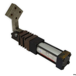 de-sta-co-871-2-pneumatic-power-clamp-with-clamping-arm-used