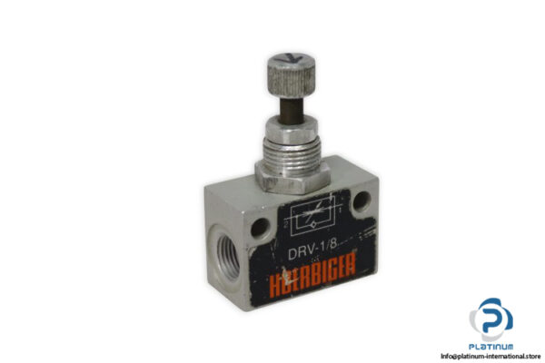 hoerbiger-DRV-1_8-one-way-flow-control-valve-used
