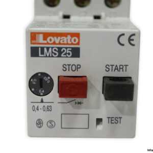 lovato-LMS25-manual-motor-starter-(new)