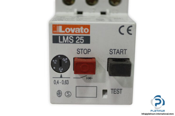 lovato-LMS25-manual-motor-starter-(new)
