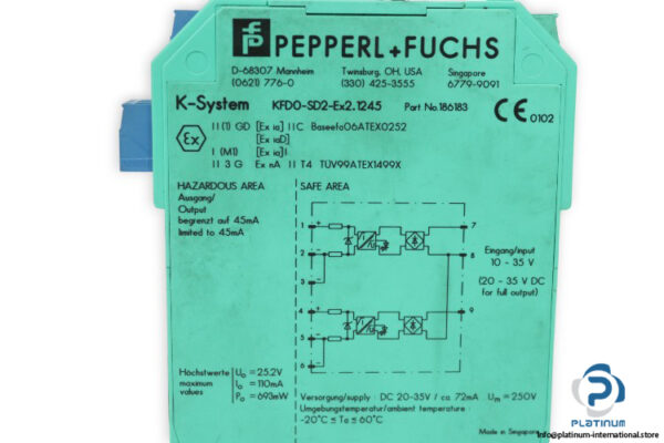 pepperl-fuchs-KFD0-SD2-EX2.1245-solenoid-driver-(used)-2
