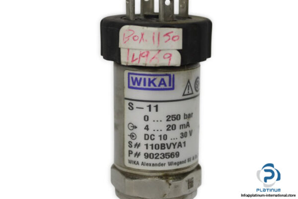 wika-S-11-9023569-250-bar-pressure-transmitter-(used)-2