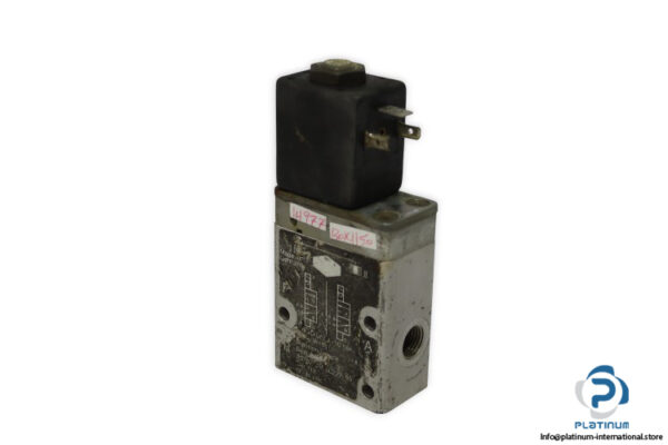 herion-80207-50-single-solenoid-valve-with-coil-(used)