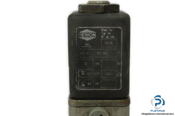 herion-80207-50-single-solenoid-valve-with-coil-(used)-2
