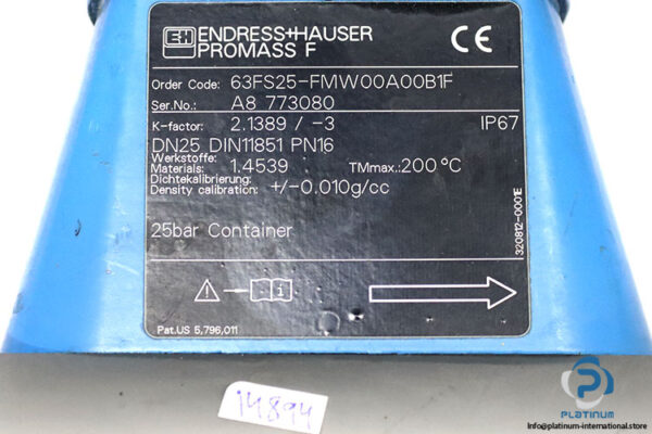endress_hauser-63FS25-FMW00A00B1F-mass-flow-measuring-system-used-2