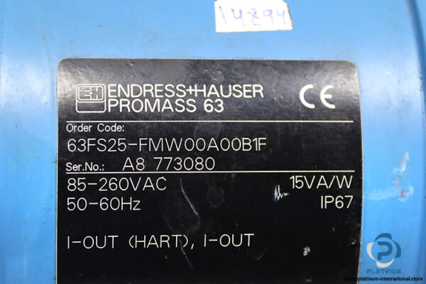 endress_hauser-63FS25-FMW00A00B1F-mass-flow-measuring-system-used-3