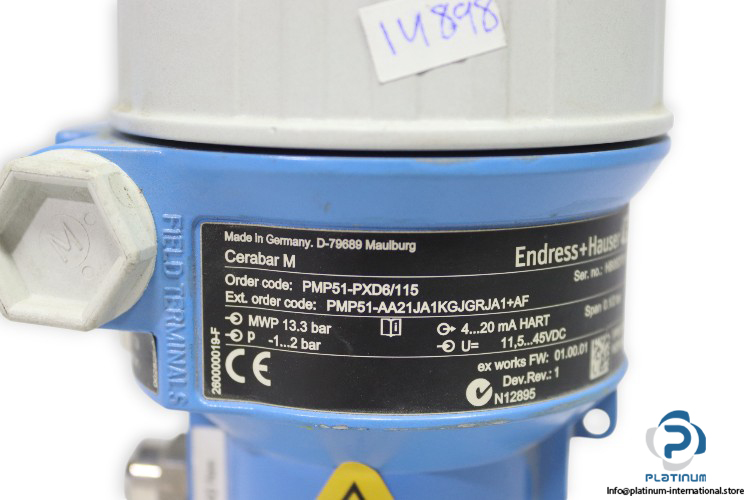 endress-hauser-PMP51-PXD6_115-pressure-transmitter-new-2