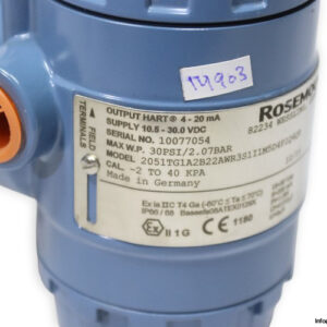 rosemount-2051TG3A2B22AWR3S1I1M5D4P1Q4Q8-pressure-transmitter-new-1