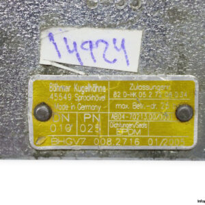 bohmer-BHGV7-008.2716-ball-valve-used-1