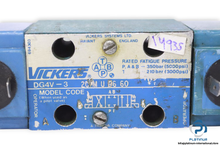 vickers-DG4V-3-20VM-U-B6-60-solenoid-valve-used-2