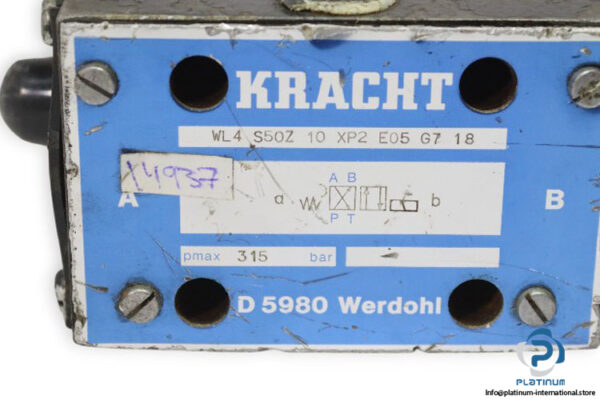 kracht-WL4-S5OZ-10-XP2-E05-G7-18-directional-valve-used-1