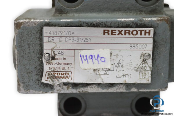 rexroth-DR-10-DP3-31_25Y-pressure-reducing-valve-direct-operated-used-1
