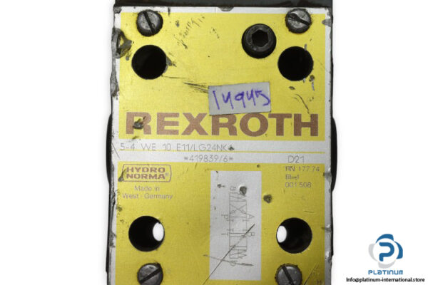 rexroth-5-4-WE-10-E11_LG24NK4-directional-control-valve-used-1