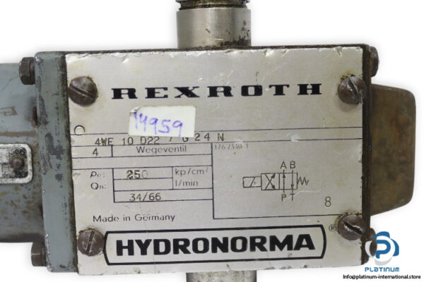 rexroth-4WE-10-D-22-G24-directional-control-valve-used-2
