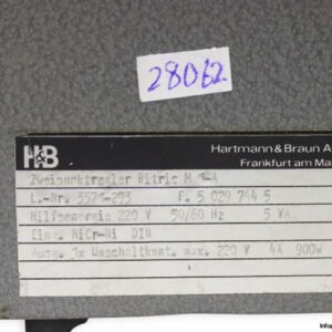 hartmann-braun-F.5-029-744-5-temperature-controller-(used)-3